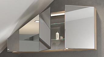 Dachschrägen Spiegelschränke Dachschrägen Spiegelschränke