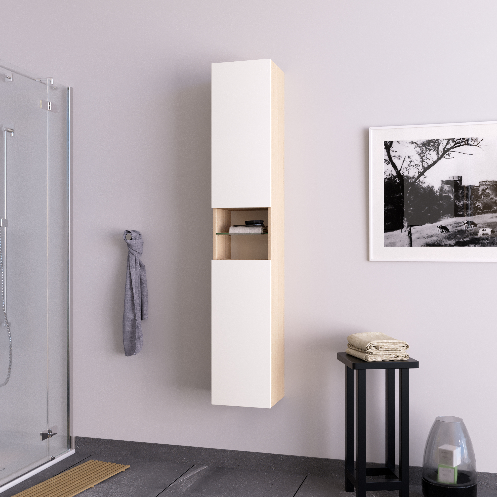 Badezimmer Hochschrank: Stilvolle und platzsparende Lösungen für Ihr Bad Badezimmer Hochschrank: Stilvolle und platzsparende Lösungen für Ihr Bad