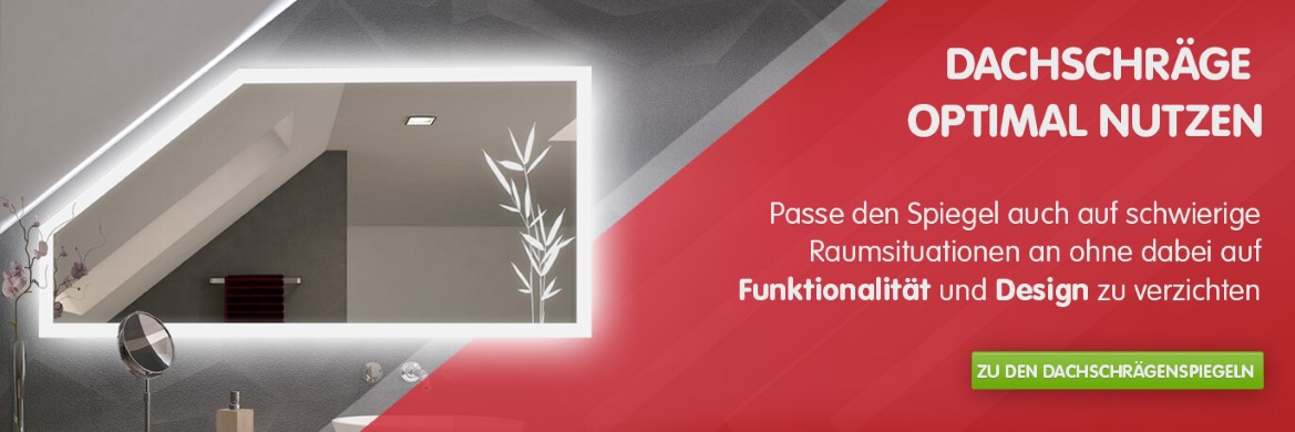 Spiegel für Dachschräge