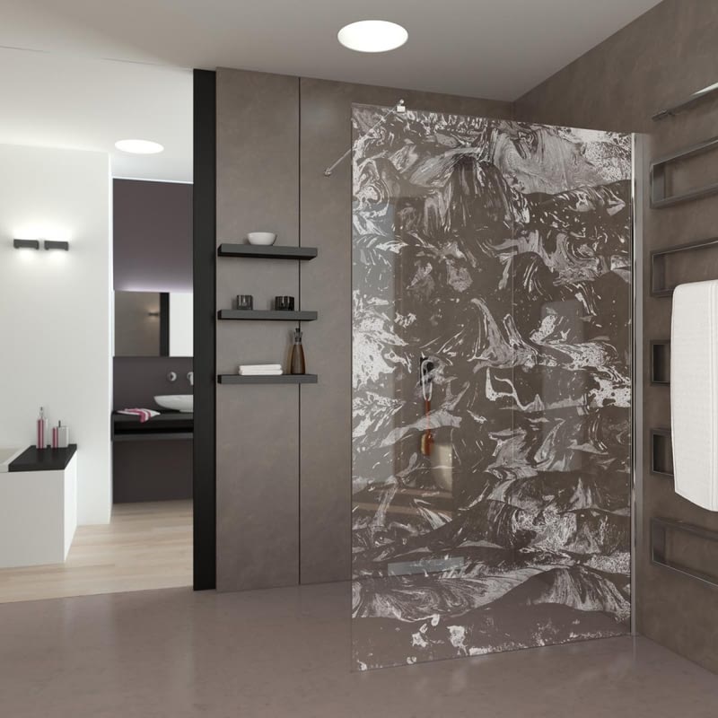 Walk In Dusche gelasert Frozen Walk In Dusche gelasert Frozen