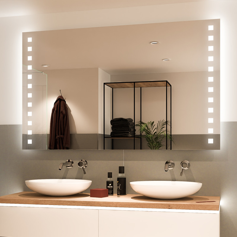 LED-Badspiegel Emiled