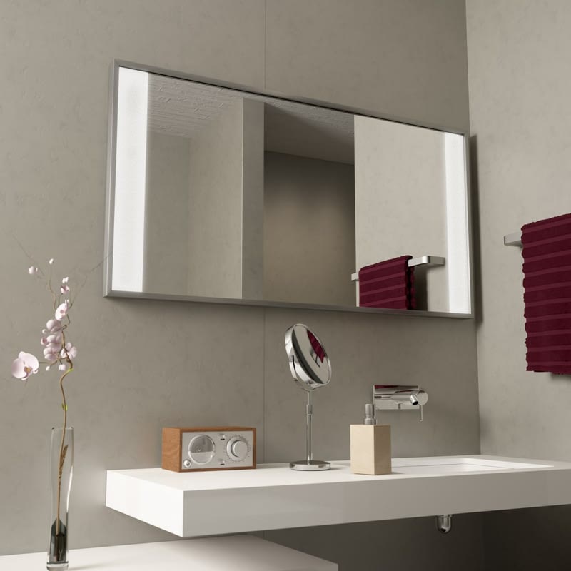 Spiegel mit Aluminium Rahmen Miro