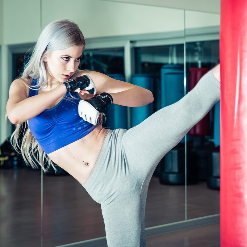 Kampfsportspiegel - Spiegelwand