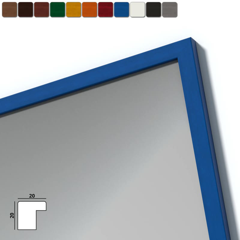 Spiegel mit Holzrahmen nach Maß - Tajo