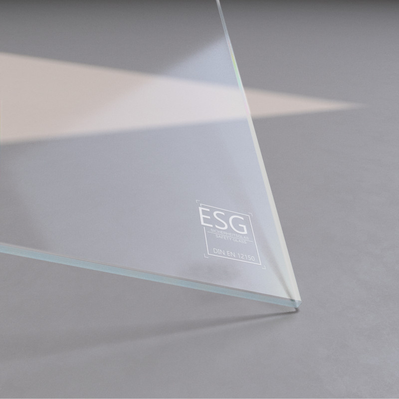 4 mm ESG Weißglas