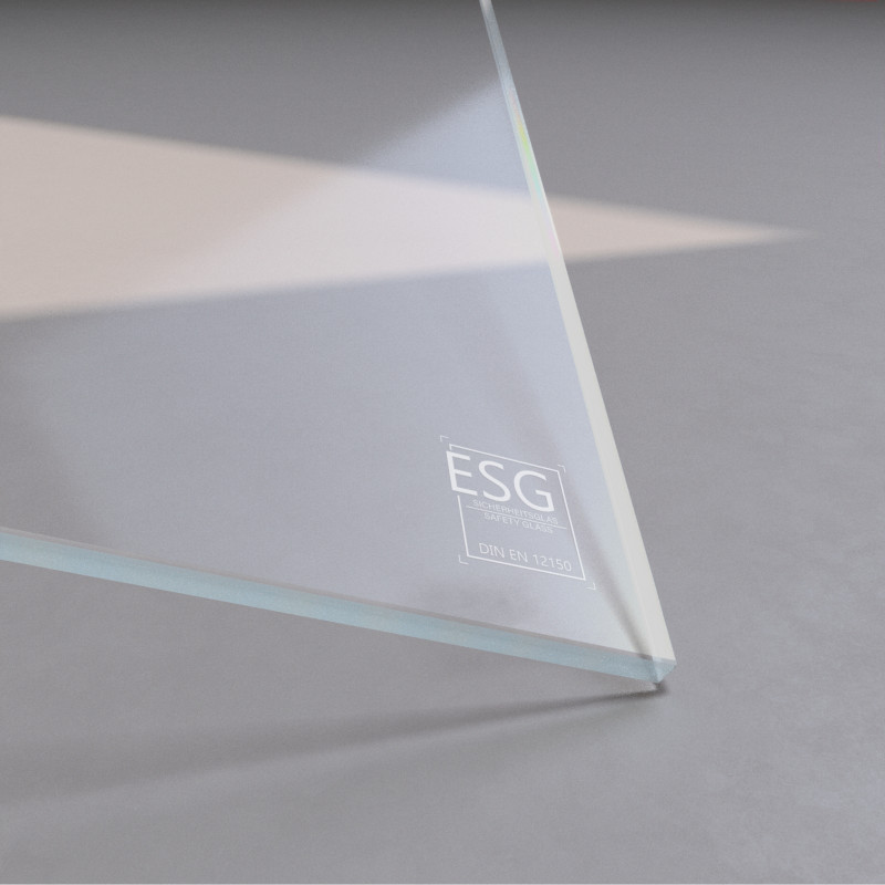 6 mm ESG Weißglas