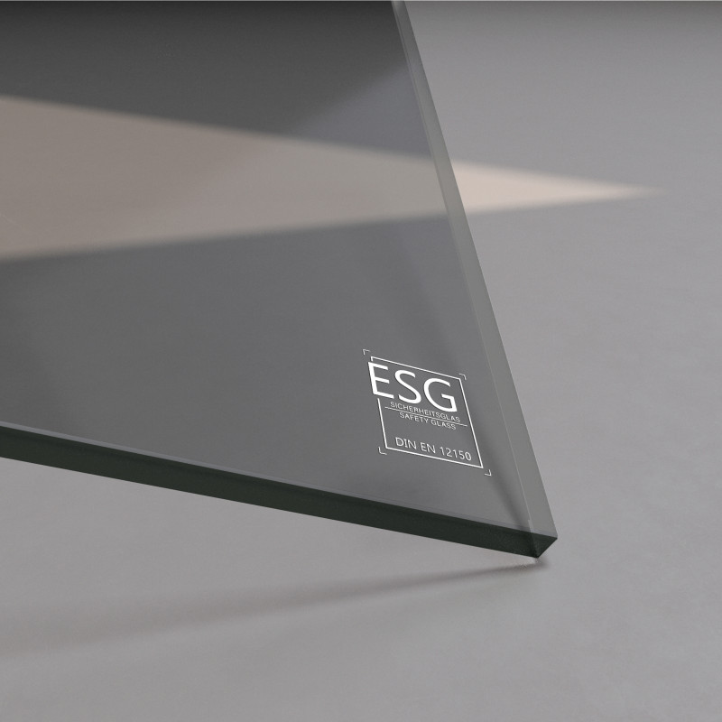 8 mm Graues ESG Glas Parsol® 8 mm Graues ESG Glas Parsol®