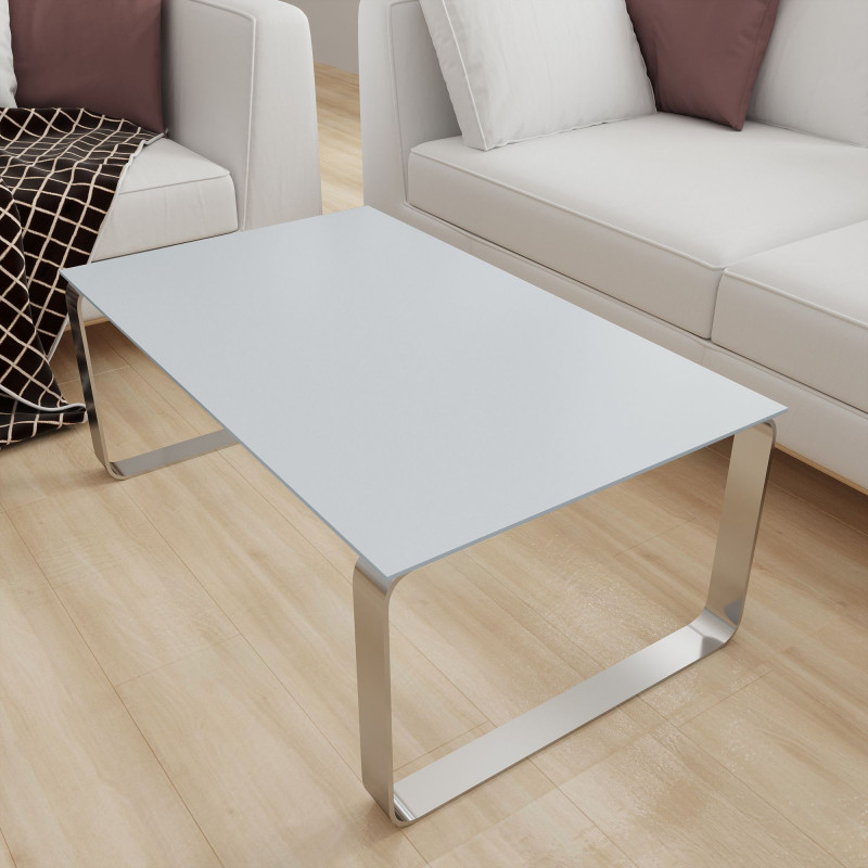 Tischplatte Glas Hell-Grau - REF 7035, 6 mm Tischplatte Glas Hell-Grau - REF 7035, 6 mm