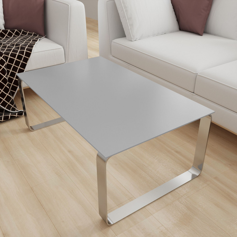 Glasplatte Tisch Grau - REF 9006, 6 mm Glasplatte Tisch Grau - REF 9006, 6 mm
