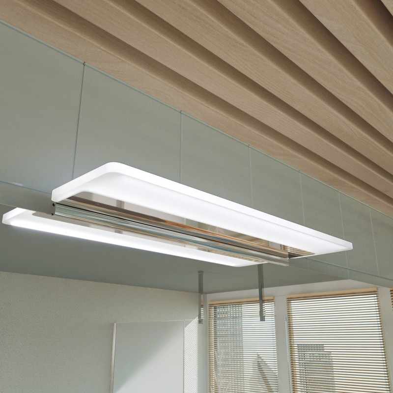 Ebir LED Spiegellampe KATHERINE I verstellbar, 30 cm, 6W, IP44 Ebir LED Spiegellampe KATHERINE I verstellbar, 30 cm, 6W, IP44