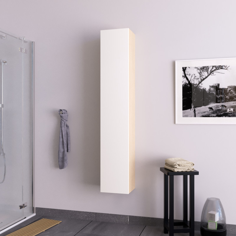 Hochschrank Bad Hängeschrank auf Maß - Saphir A Hochschrank Bad Hängeschrank auf Maß - Saphir A
