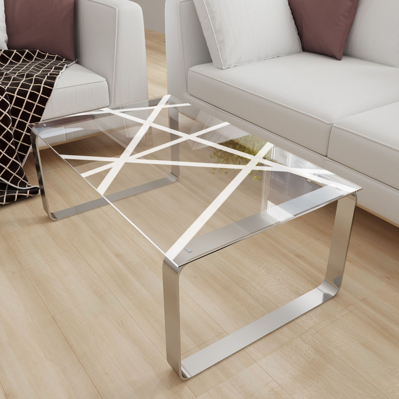 Glastischplatte satiniert mit Motiv - Area Glastischplatte satiniert mit Motiv - Area