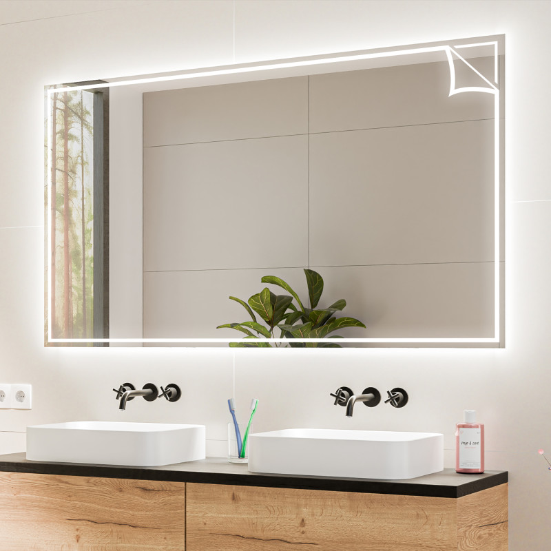 Badezimmerspiegel beleuchtet mit Motiv Sheets Badezimmerspiegel beleuchtet mit Motiv Sheets