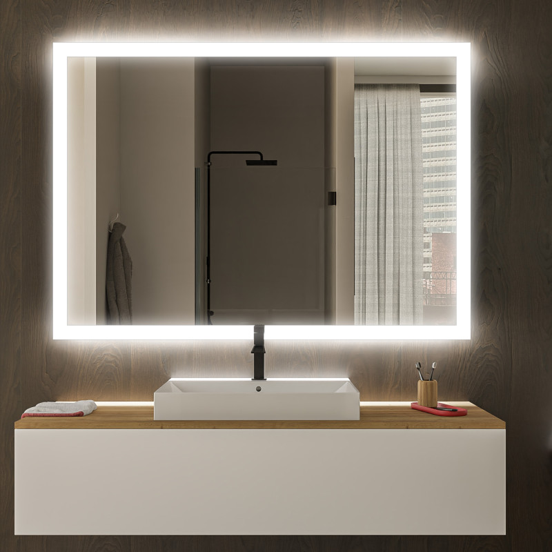 Badezimmerspiegel mit Beleuchtung Naro