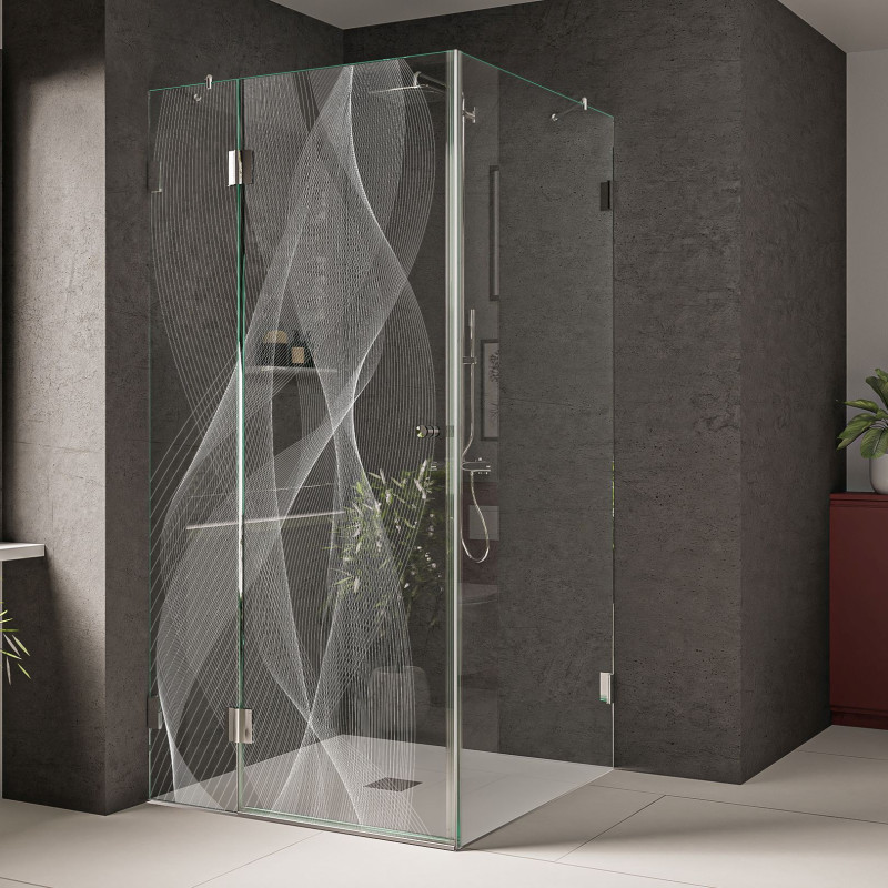 Design-Duschkabine aus Glas Energy 1 (P) Design-Duschkabine aus Glas Energy 1 (P)
