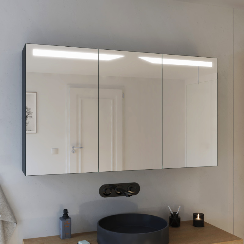 LED Badspiegelschrank nach Maß Floki