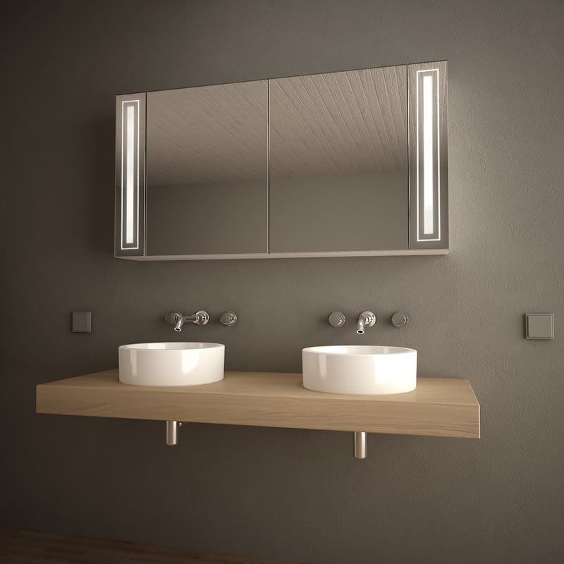 Maßangefertigter Spiegelschrank Ereu