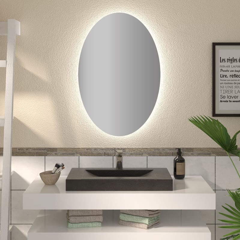 Stijlvolle Ovale Spiegel Voor De Perfecte Badkamer Look