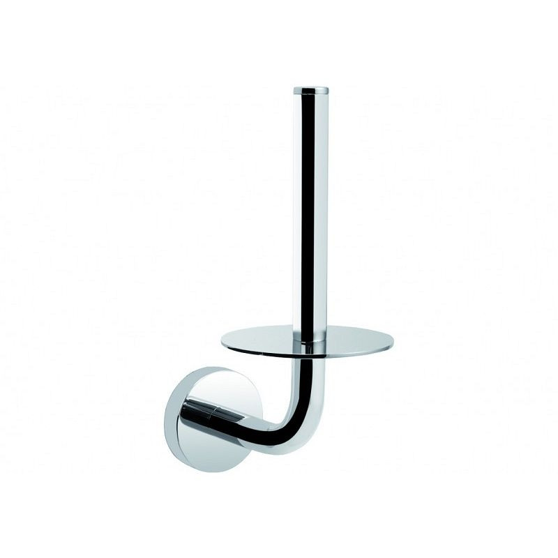 Reserve Papierrollenhalter, Messing verchromt