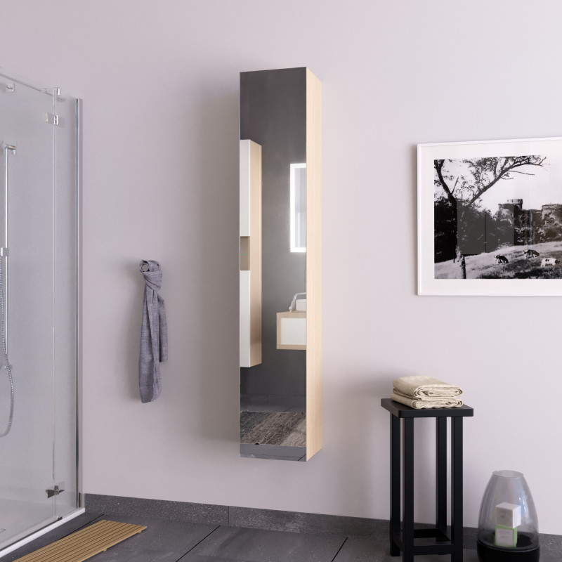 Spiegel Hängeschrank Hochschrank auf Maß - Zirkon