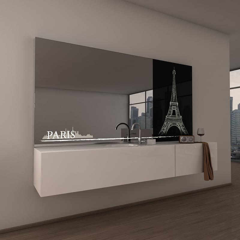 Teillack Wandspiegel Paris Teillack Wandspiegel Paris