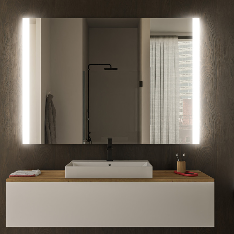 Wandspiegel Prado mit LED Wandspiegel Prado mit LED