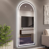 Beleuchteter Rundbogen-Spiegel Nanna 1