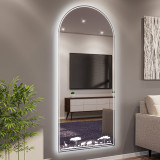 Rundbogen-Spiegel beleuchtet Safari 1