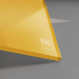 ESG Glas lackiert 10 mm RAL-/NCS-Farbe nach Wahl