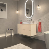 Waschbeckenunterschrank nach Maß 2 Schubladen - Rubin B