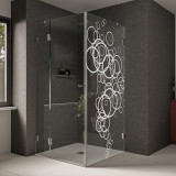 Duschkabine aus Glas Abstract Bubbles Duschkabine aus Glas Abstract Bubbles