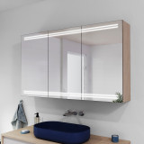 Bad Spiegelschrank LED Alissa - Auf-/Unterputz