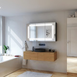 Beleuchteter Badspiegelschrank Auf-/Unterputz Colorado