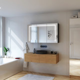 Badezimmerspiegelschrank LED, Auf-/Unterputz - Nova