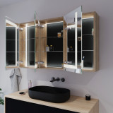 Bad-Spiegelschrank mit Beleuchtung Wanda