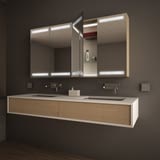 Spiegelschrank Bad mit LED - Kumpikin