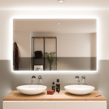 Badezimmerspiegel beleuchtet Linaro Badezimmerspiegel beleuchtet Linaro