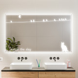 Badspiegel mit Licht Catch the day