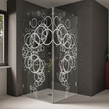 Duschkabine aus Glas Abstract Bubbles Duschkabine aus Glas Abstract Bubbles