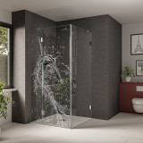 Duschkabine aus Glas mit Dekor Cristal Clear Duschkabine aus Glas mit Dekor Cristal Clear