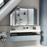 Dachschrägen-Spiegelschrank Lino
