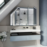 Dachschrägen-Spiegelschrank Remno