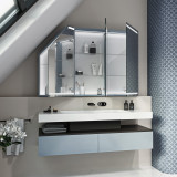 Dachschrägen-Spiegelschrank Severina