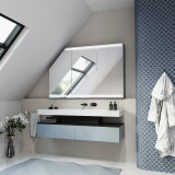 Dachschrägen-Spiegelschrank Severina