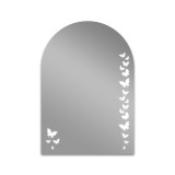 Design Spiegel mit Rundbogen beleuchtet Ulma