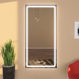 Designer Wandspiegel mit Licht Schlafzimmer LEIA Designer Wandspiegel mit Licht Schlafzimmer LEIA