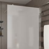 Walk In Dusche satiniert mit Motiv Satinato Walk In Dusche satiniert mit Motiv Satinato