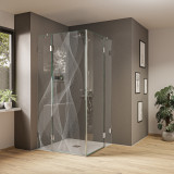 Design-Duschkabine aus Glas Energy 1 (Eckeinstieg) Design-Duschkabine aus Glas Energy 1 (Eckeinstieg)