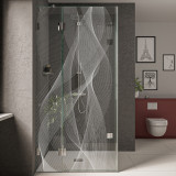 Design-Duschkabine aus Glas Energy 1 (P) Design-Duschkabine aus Glas Energy 1 (P)