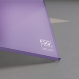 ESG Glas SATINATO lackiert 8 mm Farbe nach Wahl